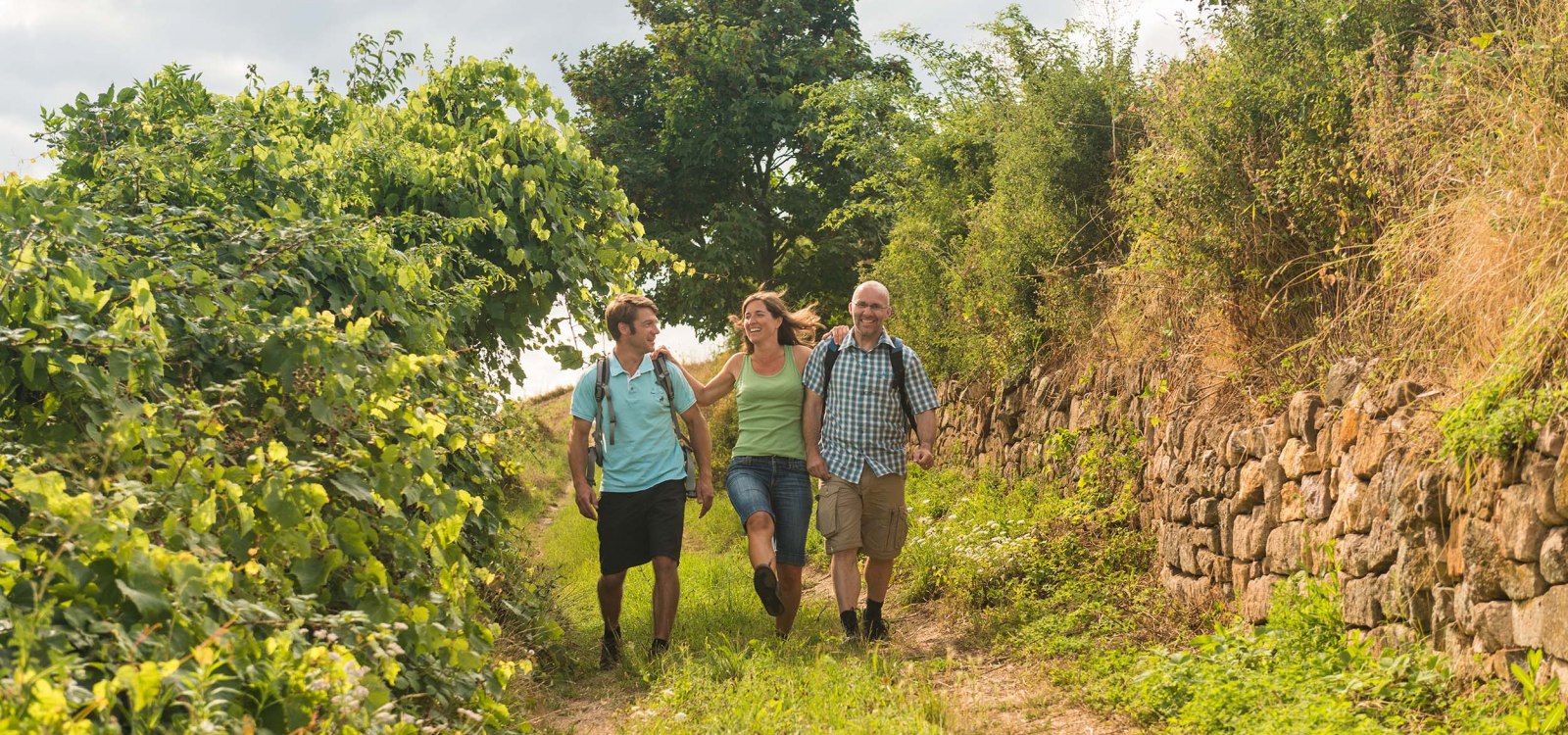 Wandern im Hohlweg, © Rheinhessen-Touristik GmbH - Dominik Ketz Wandern im Hohlweg, © Rheinhessen-Touristik GmbH - Dominik Ketz
