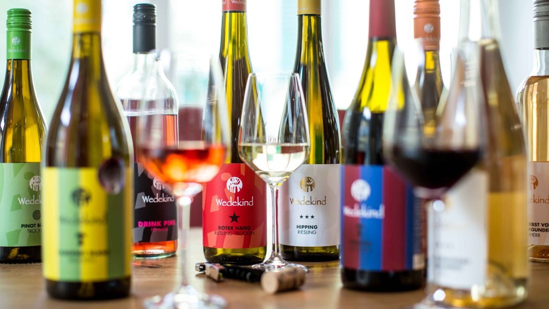 Weingut Wedekind_Weine, © Bernward Bertram Weingut Wedekind_Weine, © Bernward Bertram