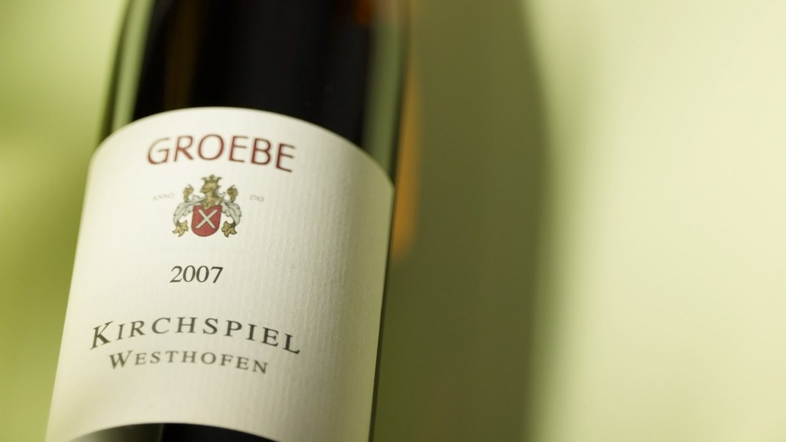 Weingut K. F. Groebe_Flasche, © Christof Herdt Weingut K. F. Groebe_Flasche, © Christof Herdt