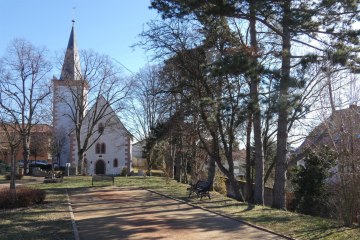 Ev. Kirche Dorn-Dürkheim, © TSC Rhein-Selz Ev. Kirche Dorn-Dürkheim, © TSC Rhein-Selz