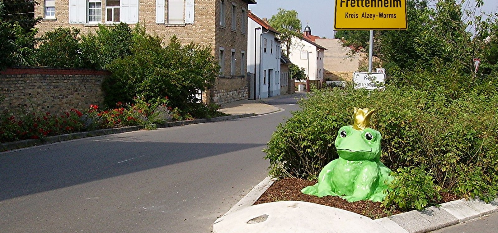 Ortseingang Frettenheim, © Norbert Wolf Ortseingang Frettenheim, © Norbert Wolf