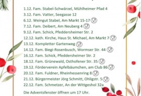 Adventsfenster Adventsfenster