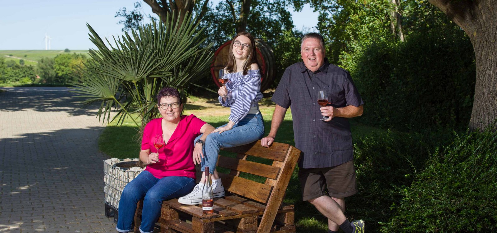 Weingut Borntaler Hof_Familie 2, © Weingut Borntaler Hof Weingut Borntaler Hof_Familie 2, © Weingut Borntaler Hof