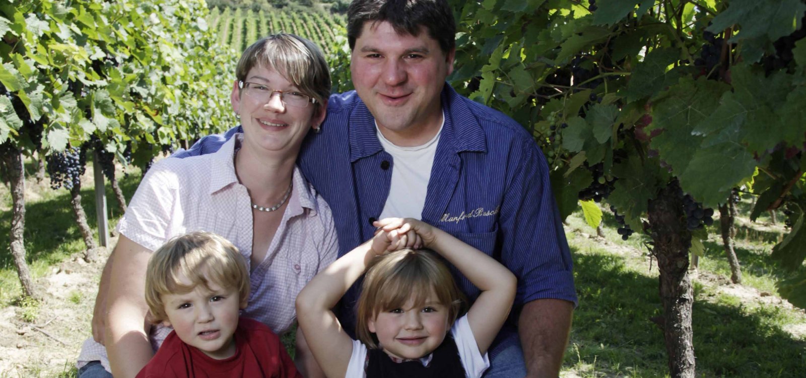 Weingut Hans Hermann Buscher_Familie, © Weingut Hans Hermann Buscher Weingut Hans Hermann Buscher_Familie, © Weingut Hans Hermann Buscher