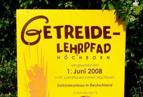 Getreidelehrpfad Hochborn &copy; Kurt Braun