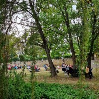Lesenacht im Lambertuspark &copy; Touristikverein Wonnegau e.V.