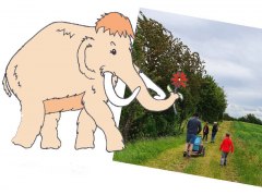 R&auml;tselspa&szlig; f&uuml;r Kinder am BohnErzWeg mit der Mammut-Rallye &copy; VG-Wonnegau