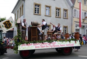 Traubenbl&uuml;tenfest - Umzug Westhofen &copy; Michael Jung