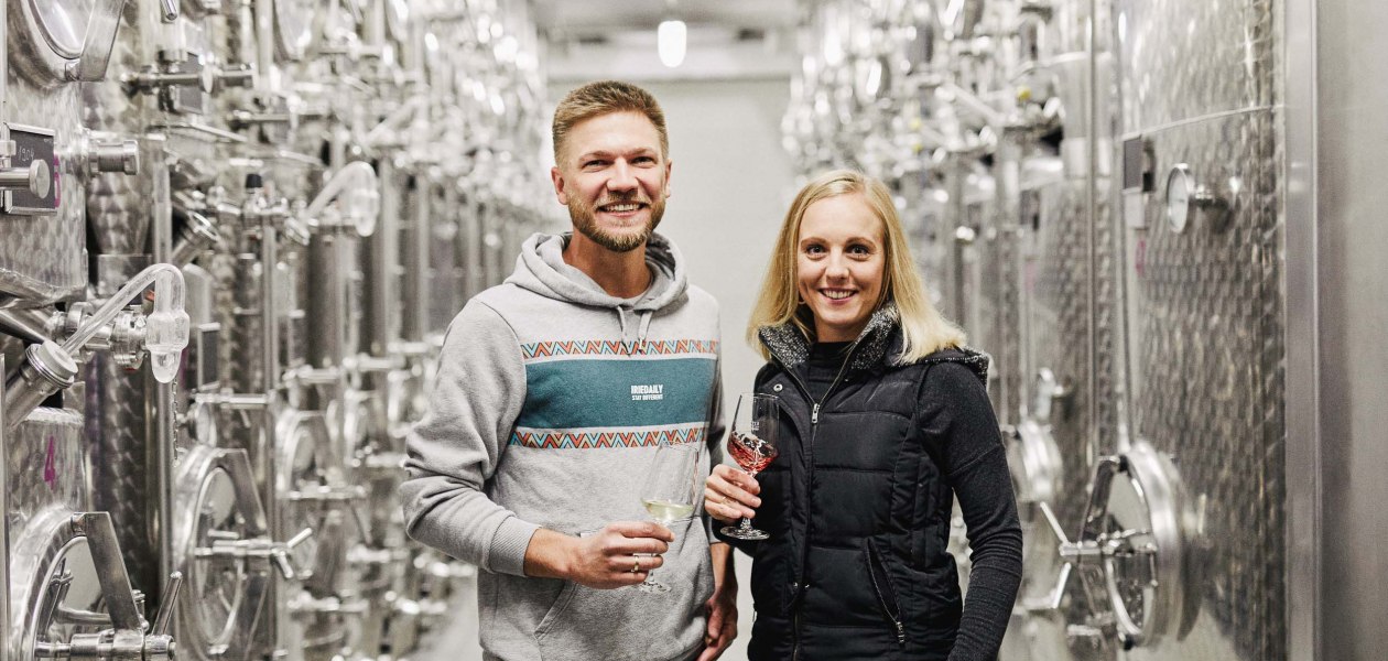 Meyerhof_Winzer und Keller, © Peter Bender