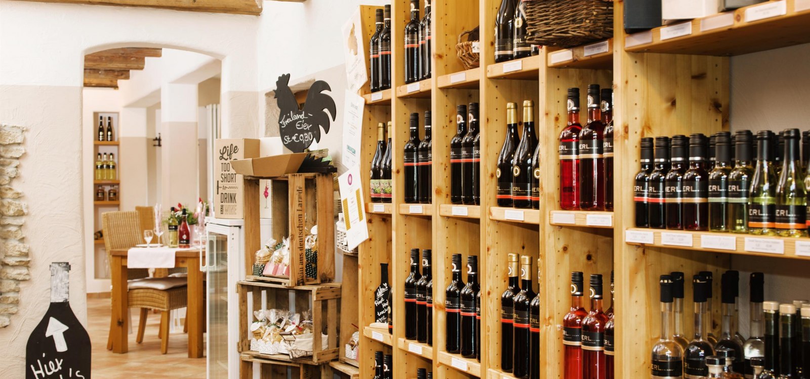 Vinothek Weingut Merl, © Carsten Costard