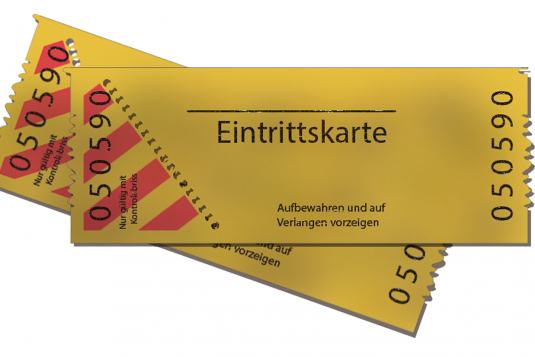 Tickets für Lesenacht, © Stampf auf Pixabay