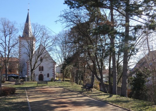 Ev. Kirche Dorn-Dürkheim © TSC Rhein-Selz