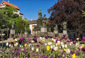 Lutherdenkmal Worms auf dem LutherWeg © Rheinhessen-Touristik GmbH - Karl-Georg Müller