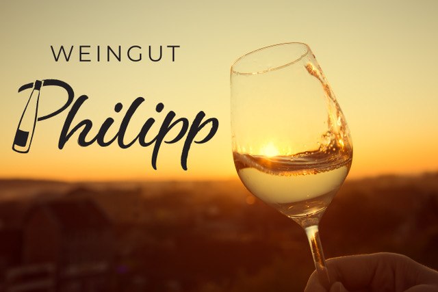 Weingut Philipp_Logo mit Weinglas, &copy; Weingut Philipp