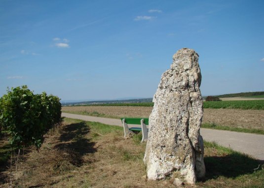 Der weiße Stein © Verbandsgemeinde Wonnegau / Michael Thier