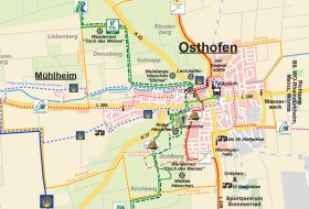 Karte Osthofen &copy; Verbandsgemeinde Wonnegau /Wolf -Grafik-Druck