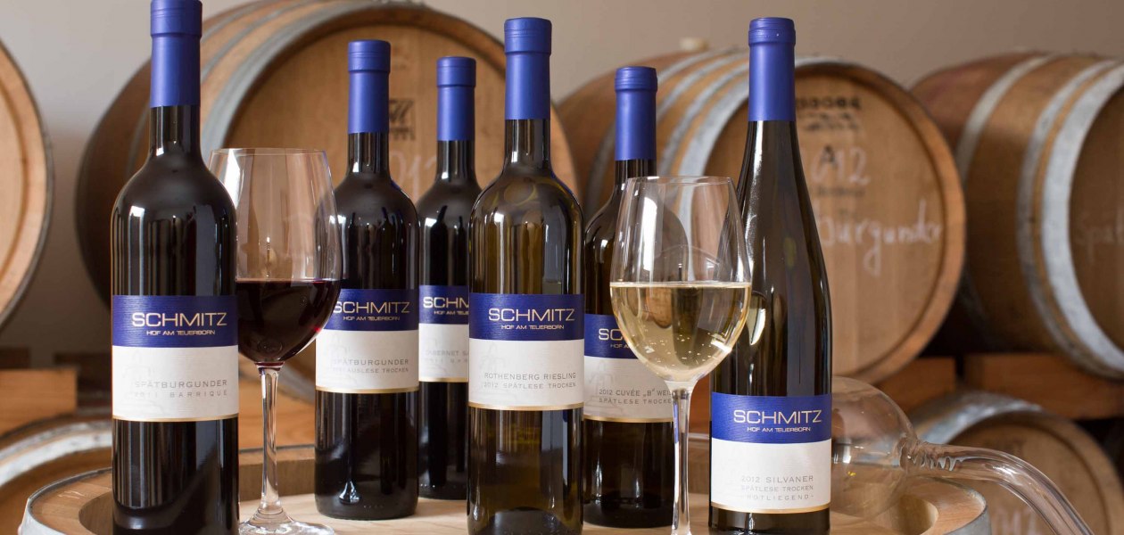 Weingut Schmitz_Weinflaschen, &copy; Weingut Schmitz