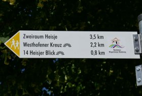 Schild Wanderweg &copy; Michael Jung