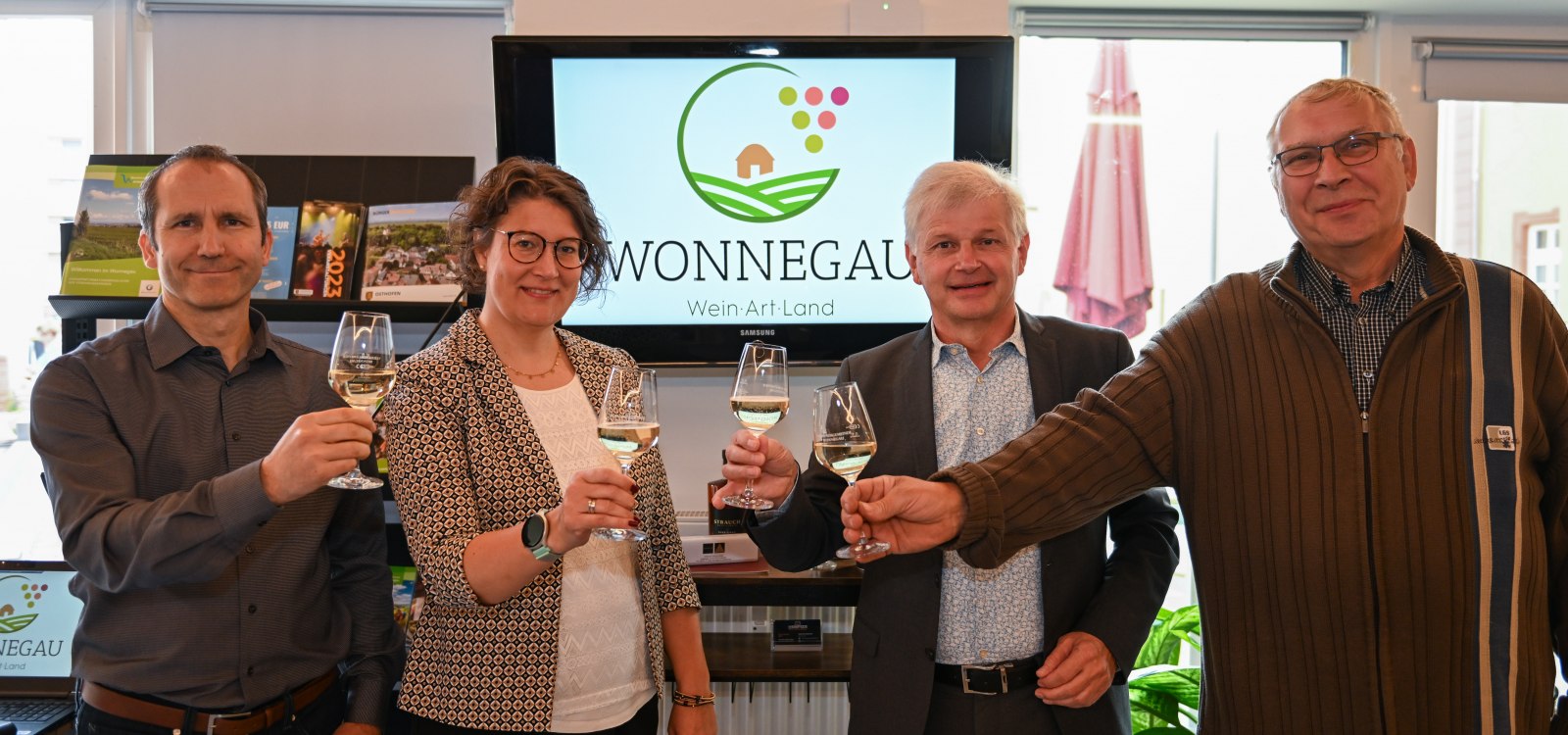 Pressetermin Vorstellung neues Logo, © Touristikverein Wonnegau e.V. / Mirco Metzler