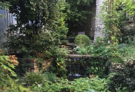 Wundersch&ouml;ner Garten bei der Kultur-Genuss-F&uuml;hrung an der Dalsheimer Fleckenmauer &copy; VG Wonnegau