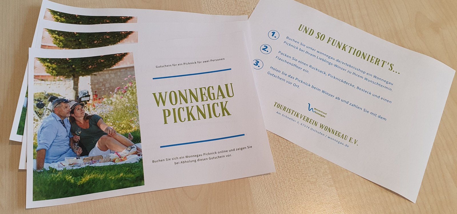 Gutschein f&uuml;r das Wonnegau Picknick, &copy; Touristikverein Wonnegau e.V.