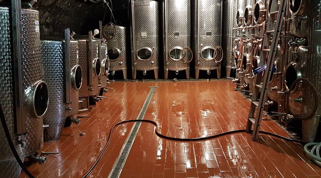 Weingut B&uuml;rgermeister Carl Koch_Edelstahltank, &copy; Weingut B&uuml;rgermeister Carl Koch
