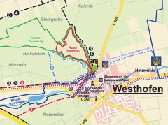 Karte Westhofen &copy; Verbandsgemeinde Wonnegau /Wolf -Grafik-Druck