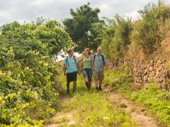 Wandern im Hohlweg © Rheinhessen-Touristik GmbH - Dominik Ketz