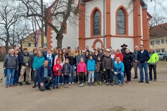 Dreckweg-Tag Gruppenbild