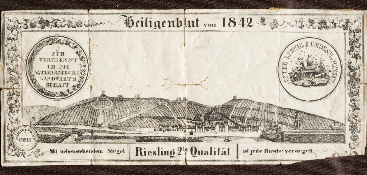 Weingut Heiligenblut_Etikett, &copy; Weingut Heiligenblut
