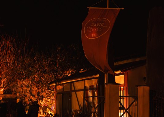 Abendgl&uuml;hen im Weingut David Spies &copy; Sebastian &Ouml;streicher