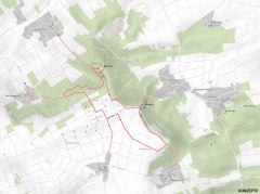 BohnErzWeg - Karte &copy; Verbandsgemeinde Wonnegau / Freiluft Kopnzepte
