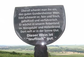 Weinspruch H&ouml;llenbrand &copy; Erno Strau&szlig;