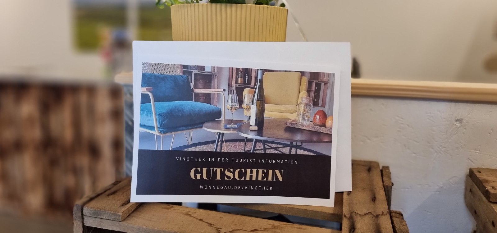 Wert-Gutschein f&uuml;r die Vinothek, &copy; Touristikverein Wonnegau e.V.