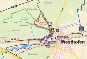 Karte Westhofen &copy; Verbandsgemeinde Wonnegau /Wolf -Grafik-Druck
