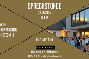 Sprechstunde im Weingut Köhler, © Weingut Dr köhler