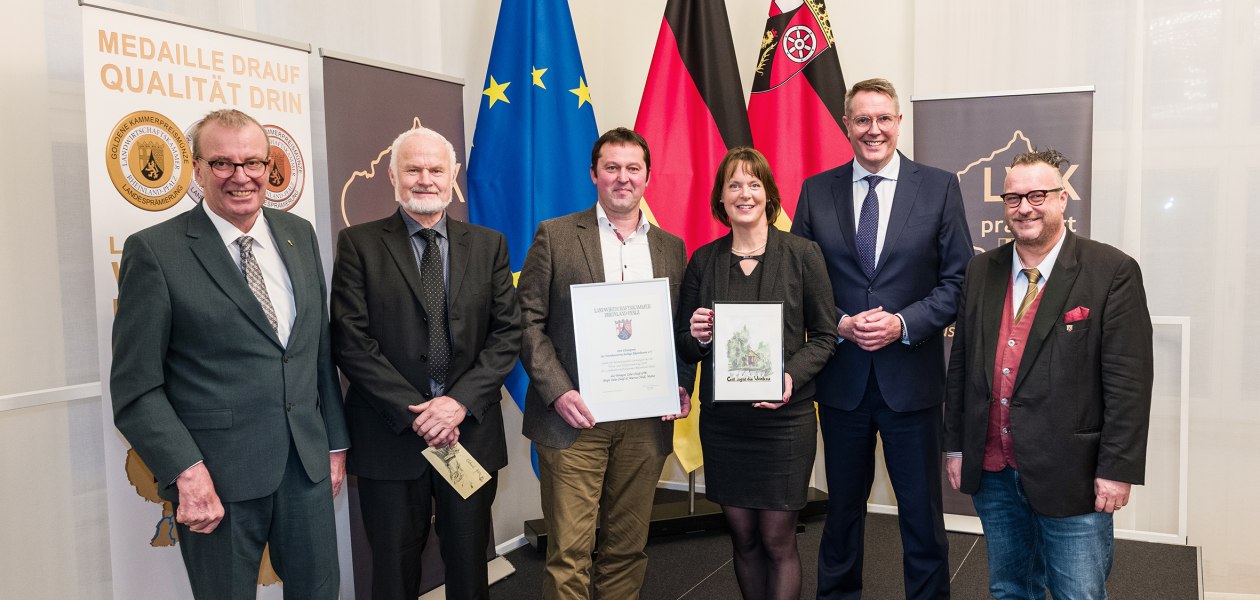 Ehrenpreis Weingut Zehe Clau&szlig;, &copy; LWK RLP/Carsten Costard