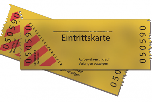 Tickets f&uuml;r Lesenacht, &copy; Stampf auf Pixabay
