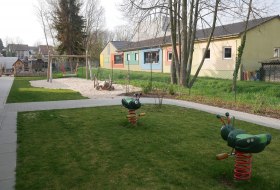 Spielgeräte - Kindergarten Grashüpfer © Gemeinde Westhofen