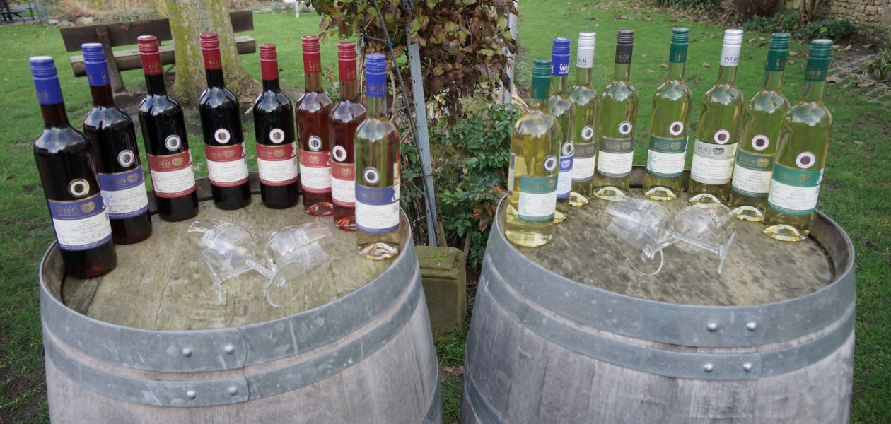 Weingut Weber Hof-B&auml;renstein_Weinsortiment, &copy; Weingut Weber Hof-B&auml;renstein