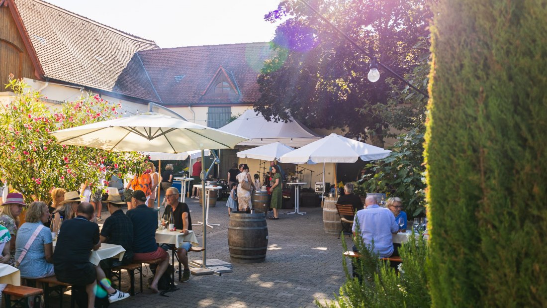 Innenhof Weingut Spies, © Weingut Spies