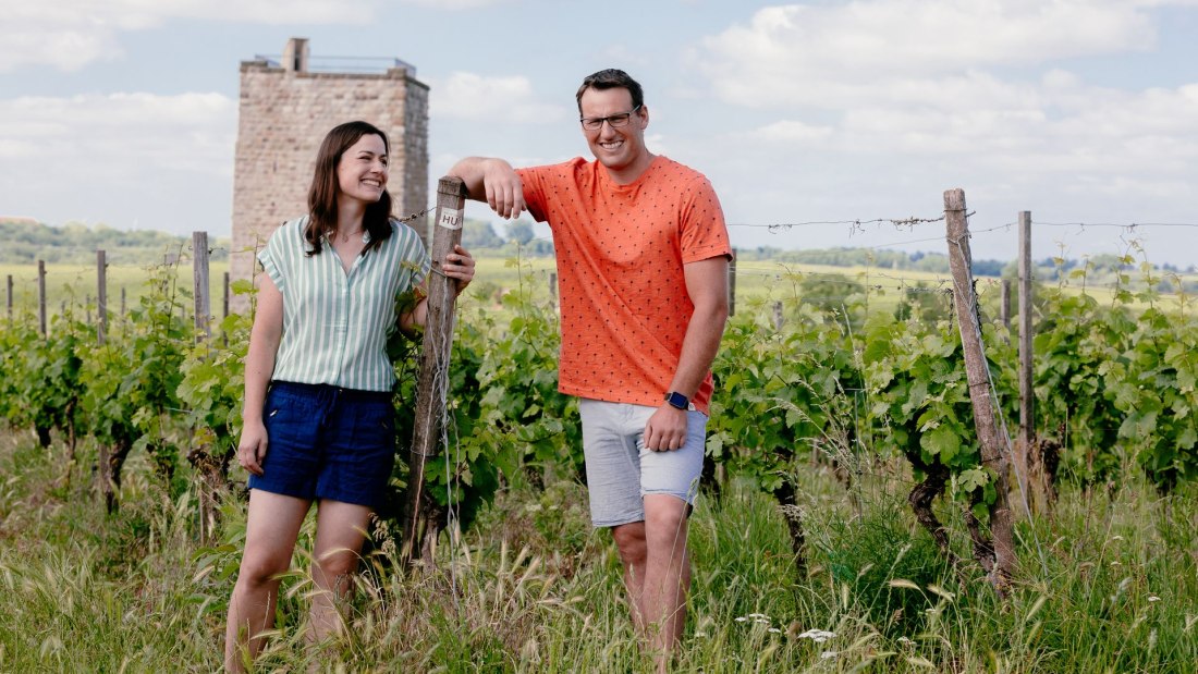 Weingut Fritz Ekkehard Huff_Christine und Jeremy, &copy; Jason Sellers