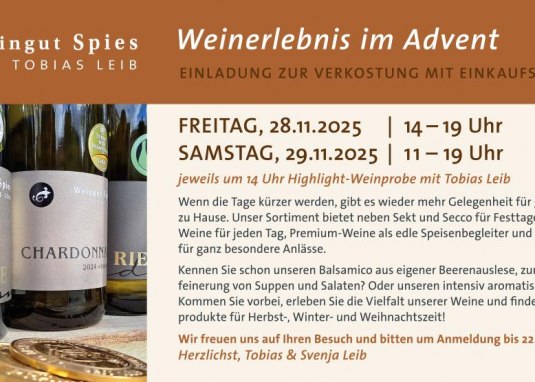 Flyer Adventspräsentation