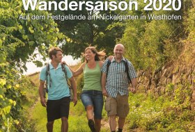 Plakat zur Er&ouml;ffnung der Wonnegauer Wandersaison &copy; Vg-Wonnegau