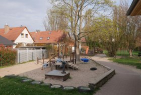 Au&szlig;enansicht - Kindergarten Grash&uuml;pfer &copy; Gemeinde Westhofen